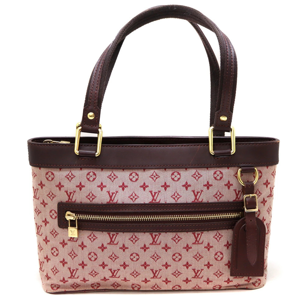 Louis Vuitton Lucille Handbag Monogram Red